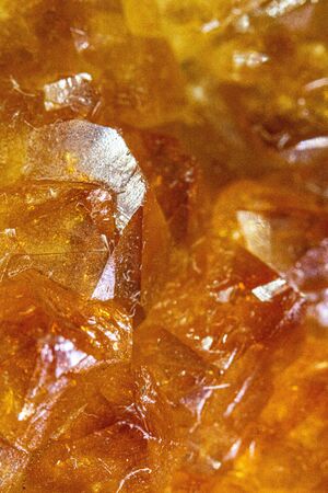 Close Up of a Healing Crystal Shiny Gemstone Precious Jewelsの写真素材