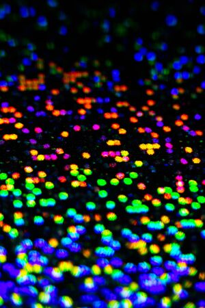 Vibrant Abstract Close Up of Vibrant Glitter for Backgroundの写真素材