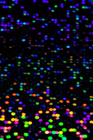 Vibrant Abstract Close Up of Vibrant Glitter for Background