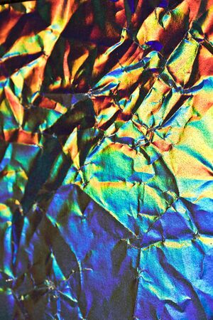 Holographic Abstract Shiny Backgroundの写真素材