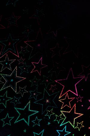 Holographic Abstract Shiny Backgroundの写真素材