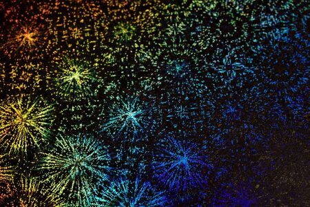 Holographic Abstract Shiny Backgroundの写真素材