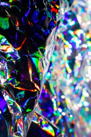 Holographic Abstract Shiny Backgroundの写真素材