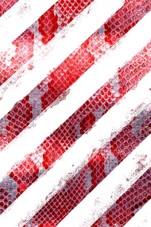 Abstract Snakeskin or Animal Skin with Lines for Retro Backgroundの写真素材