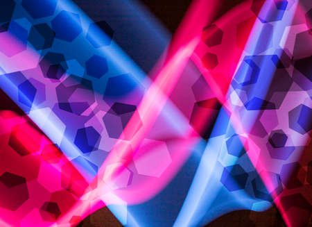 Matrix Style Abstract Futuristic Glowing Background For Technology
