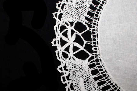 Pretty Vintage Victorian Lace on  Background