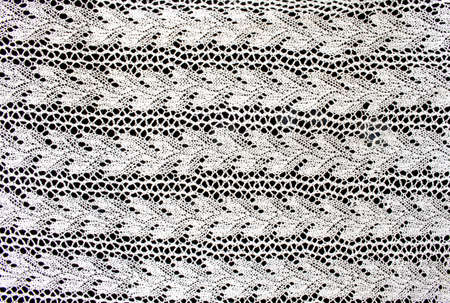 Pretty Vintage Victorian Lace on Black Backgroundの写真素材