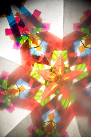 Looking Down a Vintage Kaleidoscope, Very Abstract Background