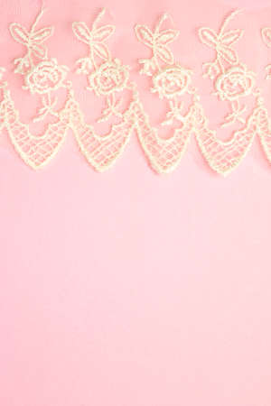 Pretty Vintage Victorian Lace on  Backgroundの写真素材