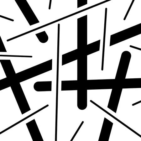 Lines and Abstract Shapes in Vectorのイラスト素材