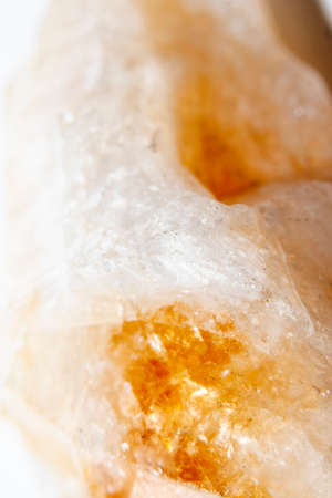 A Close up of Semi-Precious Crystal Stone with Jagged Spiritual Edges