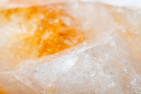 A Close up of Semi-Precious Crystal Stone with Jagged Spiritual Edges