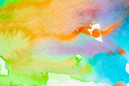 A Acrylic Paint Splatters and spots for Backgroundの写真素材