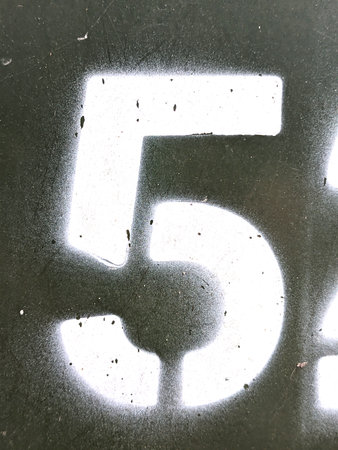 A Written Wording in Distressed State Typography Found Letter Randsom Note &の写真素材
