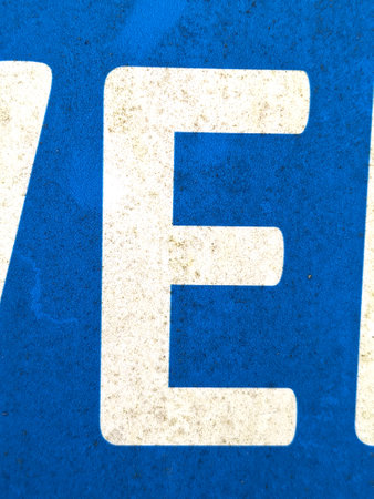 A Written Wording in Distressed State Typography Found Letter Randsom Note &の写真素材