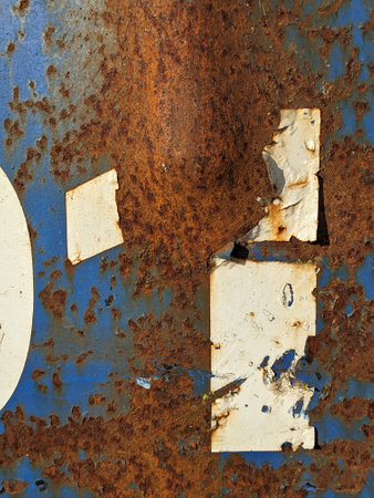 Written Wording in Distressed State Typography Found Number Ransom Note 1の写真素材