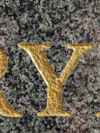 Written Wording in Distressed State Typography Found Letterの写真素材