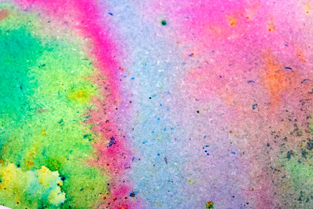 Splash of Watercolour Colourful Paint and Powder for Background Creative Flowの写真素材