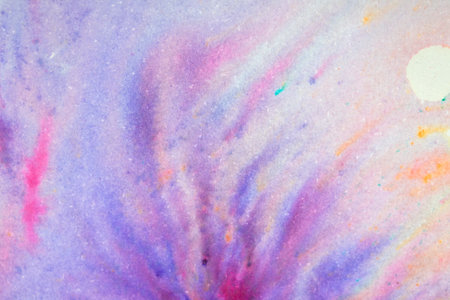 Splash of Watercolour Colourful Paint and Powder for Background Creative Flowの写真素材