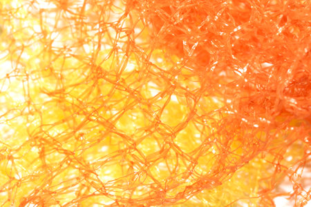 Orange and Yellow Mesh Abstract Wire Netting Background