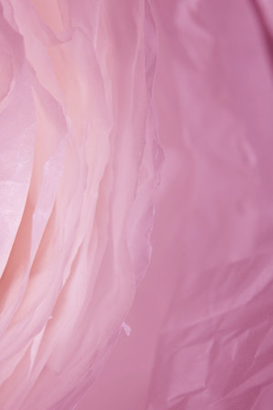 Torn Paper Layers Delicate Abstract Gentle Petal Texture Backgroundの写真素材