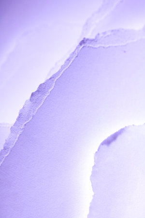 Abstract Torn Paper Close Up Wavy Ridged Layered Backgroundの写真素材