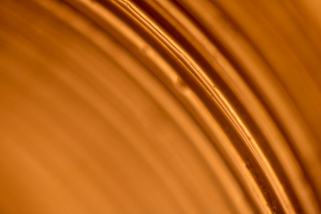 Abstract Geometric Metal Lines Swirl Industrial and Electronic Technology Backgroundの写真素材