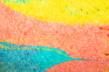 Thick Acrylic Paint Lines and Marks Creative Backgroundの写真素材