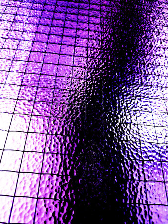 Abstract Geometric Glass Squares Technology Gradient Background