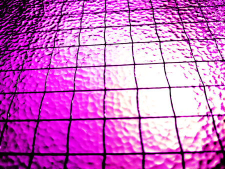 Abstract Geometric Glass Squares Technology Gradient Backgroundの写真素材