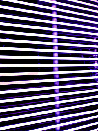 Industrial Metal Lined Bckground in Gradient Patternの写真素材