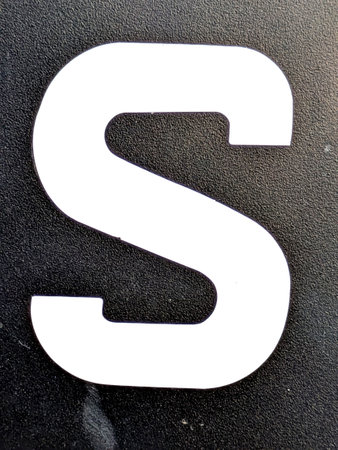 Written Wording in Distressed State Typography Found Letter Sの写真素材