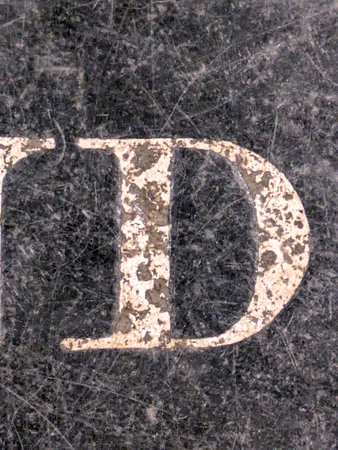 Written Wording in Distressed State Typographyの写真素材