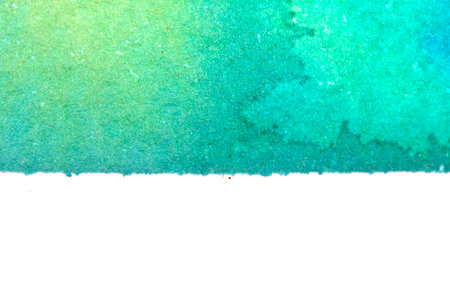 Vibrant Bright Watercolour Paint Splash Background Rainbow Powderの写真素材