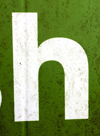 Written Wording in Distressed State Typography Found Ransom Letter Hの写真素材