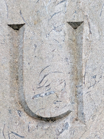 Written Wording in Distressed State Typography Found Ransom Letter Uの写真素材