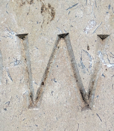 Written Wording in Distressed State Typography Found Ransom Letter Wの写真素材