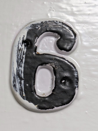Written Wording in Distressed State Typography
