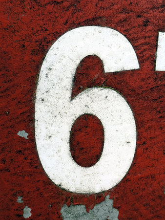 Written Wording in Distressed State Typography