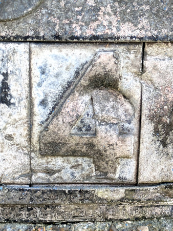 Written Wording in Distressed State Typography Found Ransom Number 4