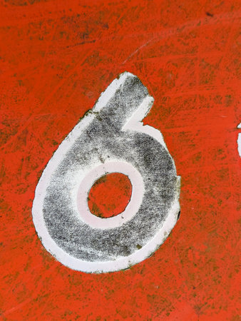 Written Wording in Distressed State Typography Found Ransom