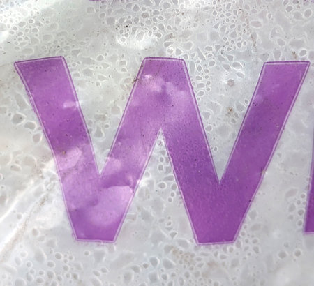 Written Wording in Distressed State Typography Found Ransom Letter W