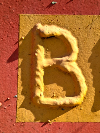 Written Wording in Distressed State Typography Found Ransom Letter Bの写真素材