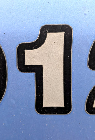 Written Wording in Distressed State Typography Foundの写真素材