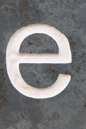 Written Wording in Distressed State Typographyの写真素材