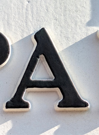 Written Wording in Distressed State Typography Found Aの写真素材