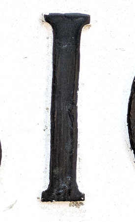 Written Wording in Distressed State Typography Found Ransom Letter