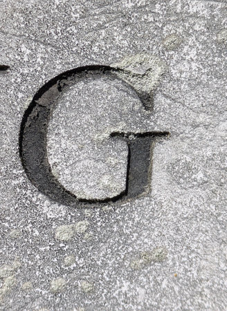 Written Wording in Distressed State Typography Found Ransom Letter Gの写真素材