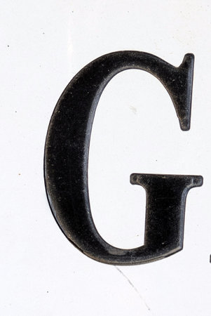 Written Wording in Distressed State Typography Found Ransom Letter Gの写真素材