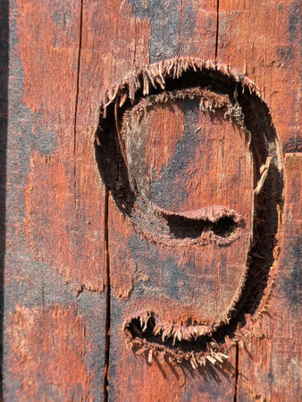 Written Wording in Distressed State Typography Found Ransom Number Font Nine 9
